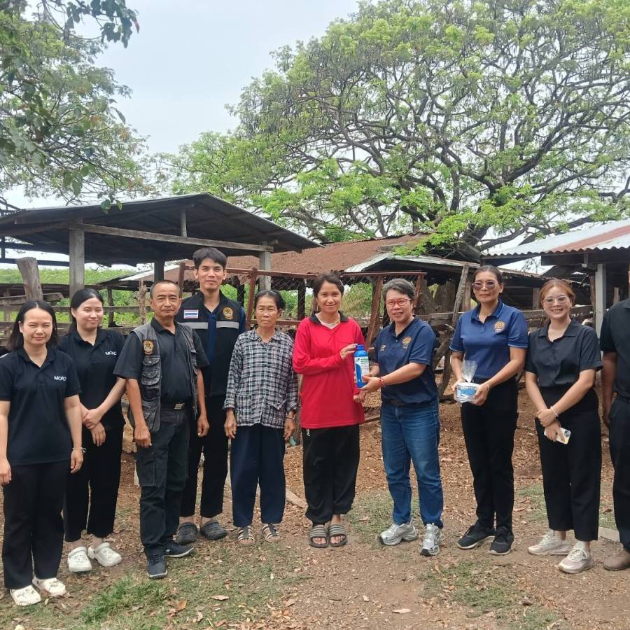 ปศุสัตว์จังหวัดเลย ลงพื้นที่เพื่อถอดบทเรียนผู้นำเยาวชนเกษตรกรด้านปศุสัตว์ (Young Smart Farmer)อำเภอนาด้วง จังหวัดเลย