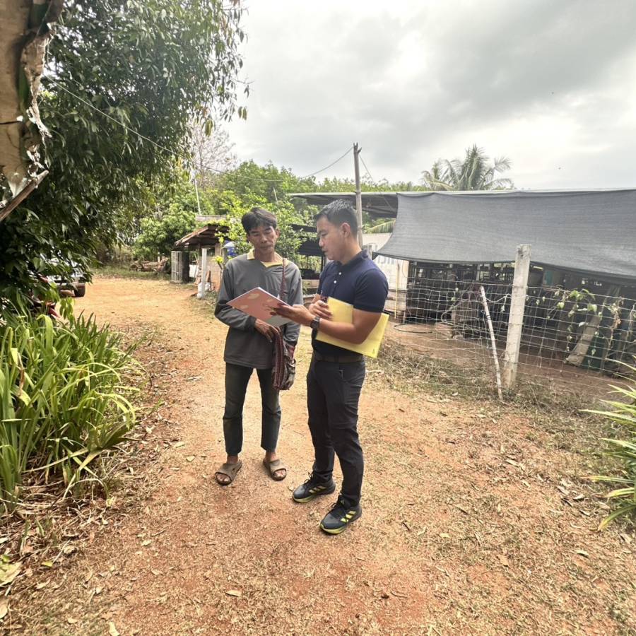 สนง.ปศอ.เอราวัณ จ.เลย จการคัดเลือกฟาร์มที่มีระบบการป้องกันโรคและการเลี้ยงสัตว์ที่เหมาะสม (GFM)