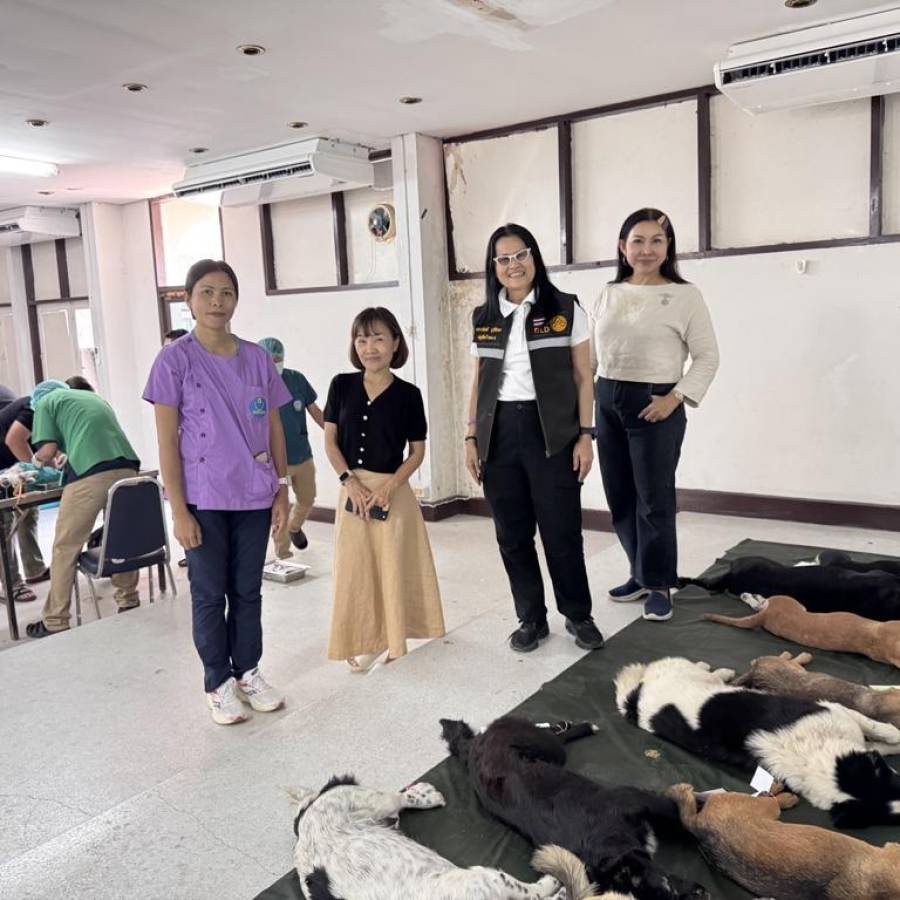 สำนักงานปศุสัตว์เขต 4 ร่วมดำเนินโครงการเร่งรัดผ่าตัดทำหมันเพื่อควบคุม ป้องกันโรคพิษสุนัขบ้าในพื้นที่เสี่ยงจังหวัดขอนแก่น ประจำปีงบประมาณ พ.ศ..2569