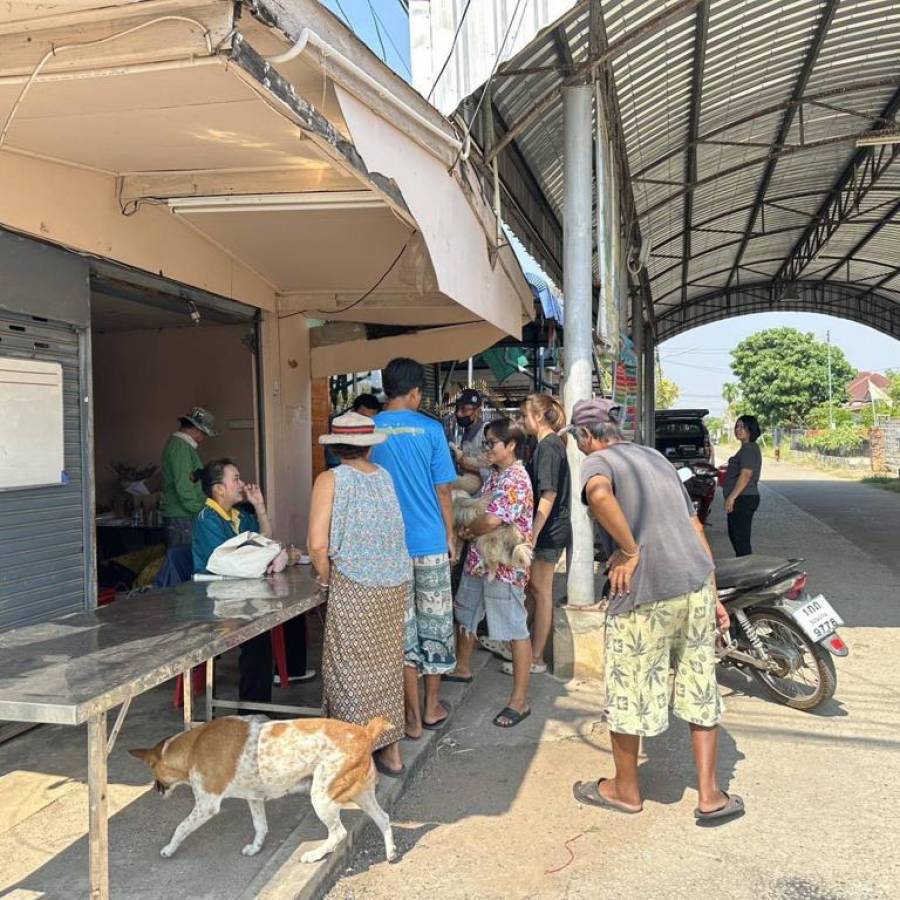 สำนักงานปศุสัตว์เขต 4 ร่วมปฏิบัติงานการควบคุมโรคพิษสุนัขบ้าในสัตว์ในพื้นที่อำเภอน้ำพอง จังหวัดขอนแก่น