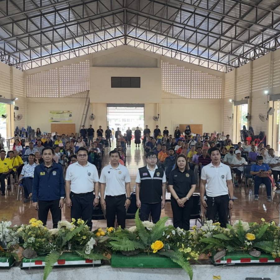 อบรมหลักสูตร  การพัฒนามาตรฐานการผลิตโคเนื้อและการส่งออก