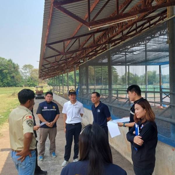 สนง.ปศุสัตว์จังหวัดหนองบัวลำภูตรวจต่ออายุใบอณุญาตที่พักซากสัตว์และต่ออายุระบบEpp