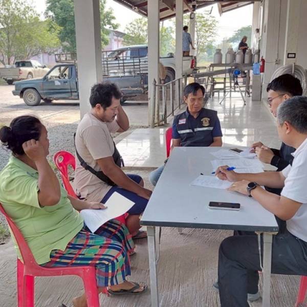 สนง.ปศจ.หนองบัวลำภู  สำรวจข้อมูลปริมาณน้ำนมโคดิบและปริมาณโคนม