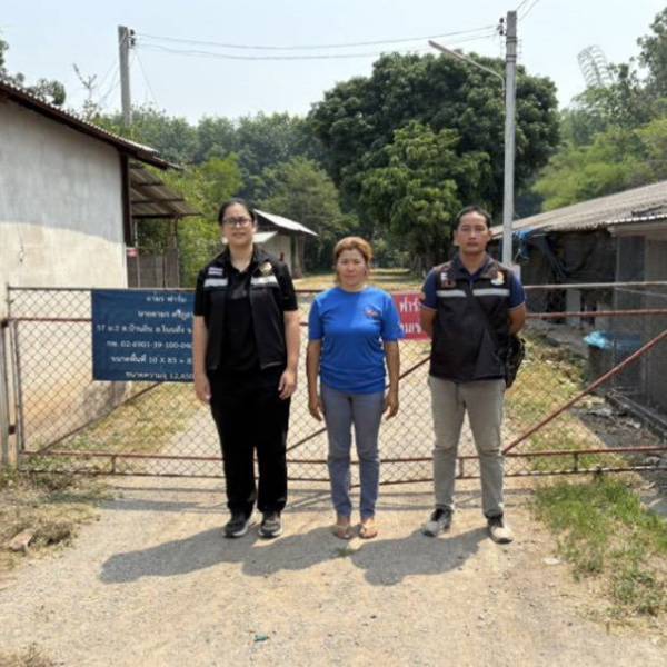 สนง.ปศุสัตว์หนองบัวลำภู  ตรวจประเมินสถานที่เลี้ยงสัตว์ปีกก่อนนำสัตว์ปีกเข้าเลี้ยงใหม่