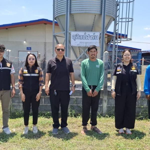 สนง.ปศุสัตว์จังหวัดหนองบัวลำภู ตรวจประเมินตามหลักเกณฑ์มาตรฐานการปฏิบัติทางการเกษตรที่ดีสำหรับฟาร์มสุกร GAP