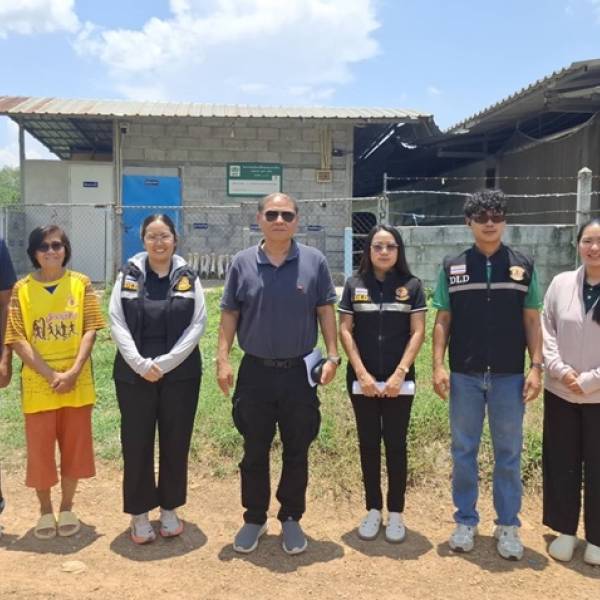สนง.ปศุสัตว์จังหวัดหนองบัวลำภู ปศุสัตว์หนองบัวลำภู ตรวจประเมินตามหลักเกณฑ์มาตรฐานการปฏิบัติทางการเกษตรที่ดีสำหรับฟาร์มสุกร GAP