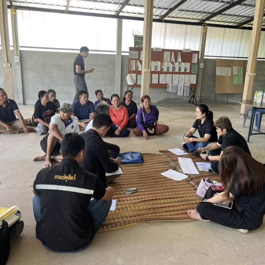ติดตามความก้าวหน้าการดำเนินโครงการฟาร์มโคเนื้อสร้างอาชีพระยะที่ 2