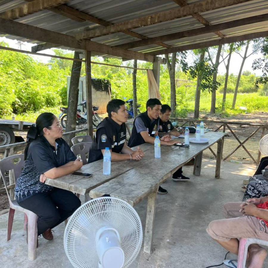 ติดตามและตรวจเยี่ยมผลการดำเนินงานโครงการระบบส่งเสริมเกษตรแบบแปลงใหญ่