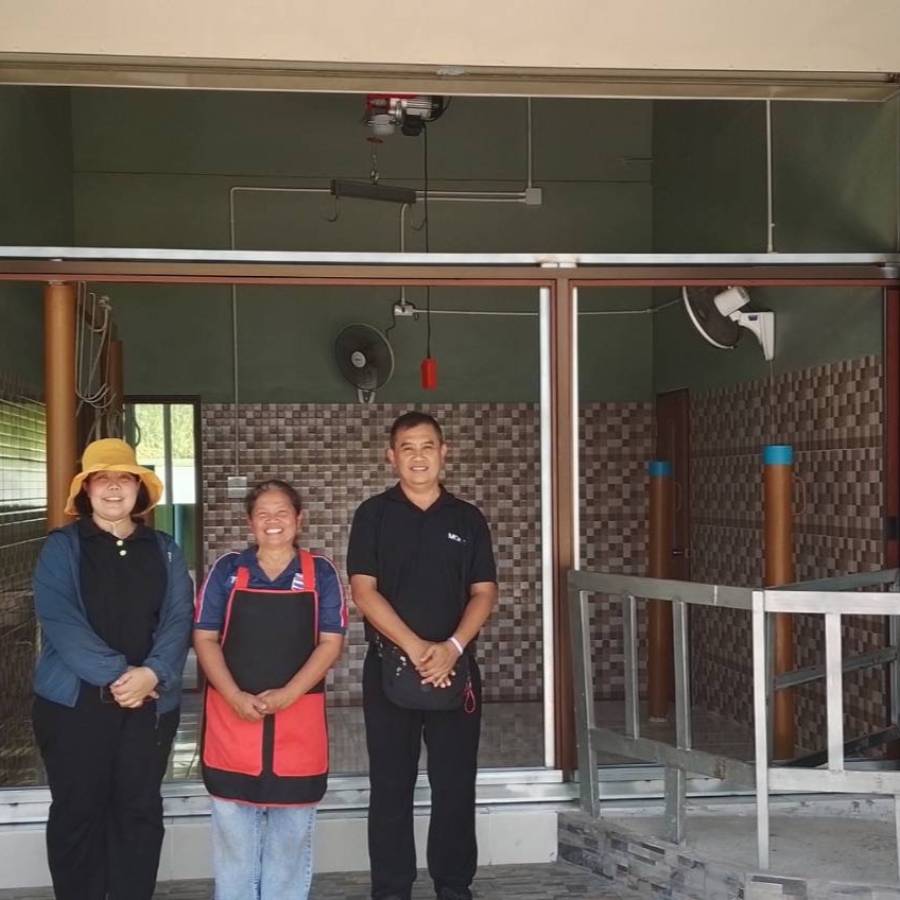 ปศุสัตว์จังหวัดเลย ตรวจติดตามความพร้อมเพื่อขอรับใบอนุญาตประกอบกิจการฆ่าสัตว์