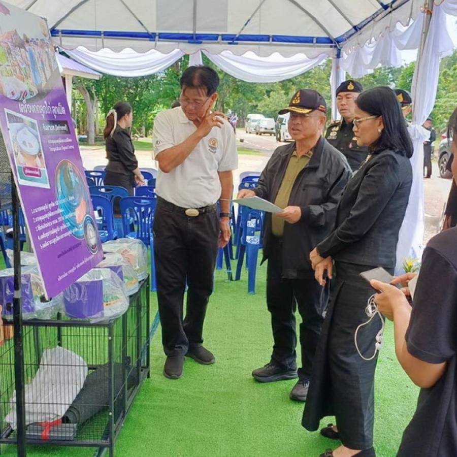 ลงพื้นที่เตรียมความพร้อมในการรับเสด็จฯ พระกนิษฐาธิราชเจ้า กรมสมเด็จพระเทพรัตนราชสุดาฯ สยามบรมราชกุมารี ในพื้นที่จังหวัดนครพนม