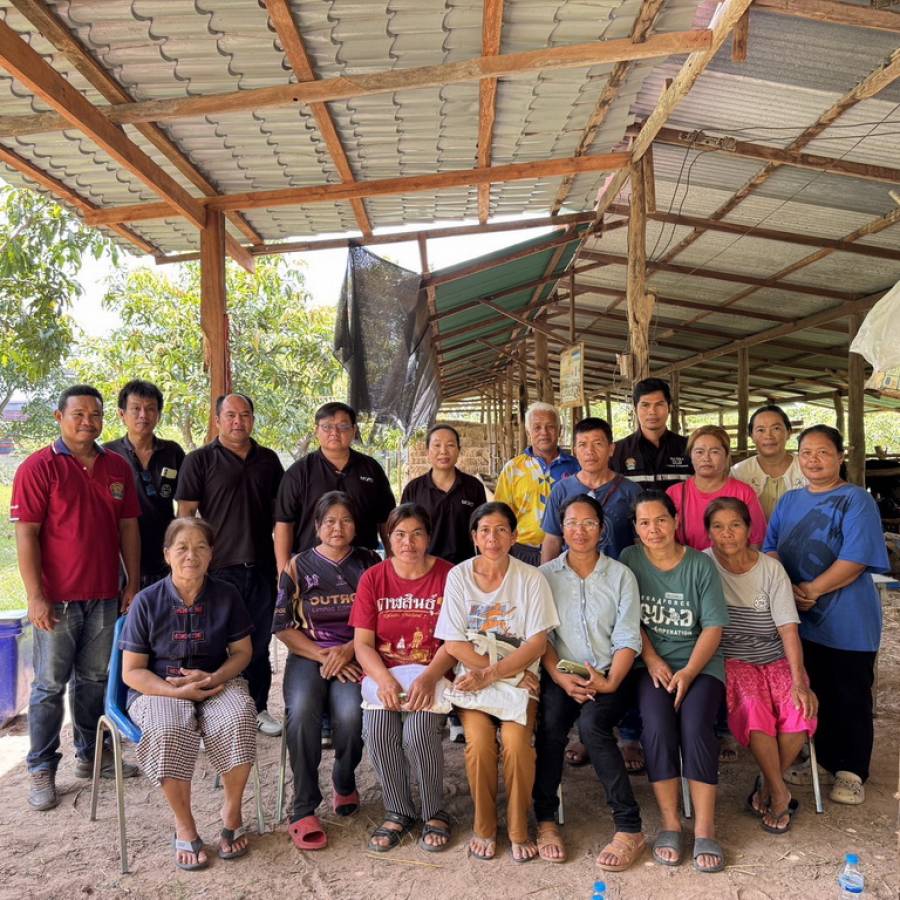 ติดตามการดำเนินงานโครงการธนาคารโค-กระบือเพื่อเกษตรกร ตามพระราชดำริ ในพื้นที่จังหวัดกาฬสินธุ์