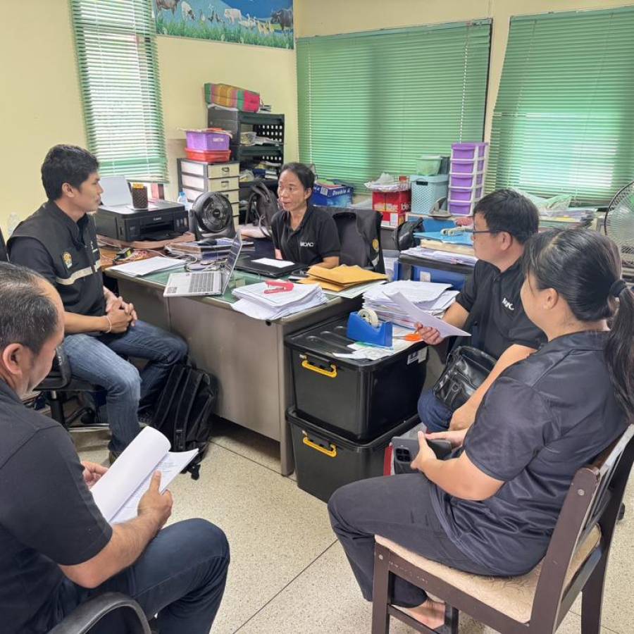 ติดตามการดำเนินงานโครงการธนาคารโค-กระบือเพื่อเกษตรกร ตามพระราชดำริ