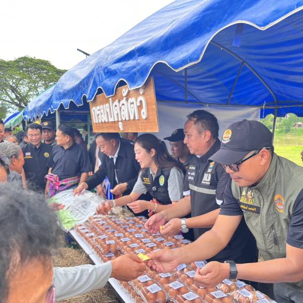 สำนักงานปศุสัตว์จังหวัดร้อยเอ็ด ร่วมต้อนรับรัฐมนตรีช่วยว่าการกระทรวงเกษตรและสหกรณ์ “ปิยะรัฐชย์ ติยะไพรัช ”ลงตรวจราชการในพื้นที่จังหวัดร้อยเอ็ด ประจำปี พ.ศ 2569