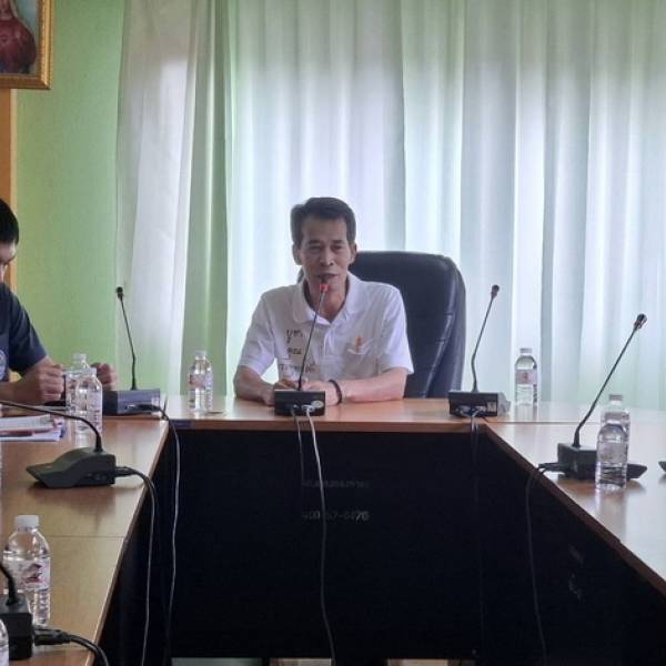 ประชุมวางแผนการปฏิบัติงานเพื่อควบคุมและป้องกันโรคพิษสุนัขบ้า ในพื้นที่อำเภอเมืองสกลนคร 