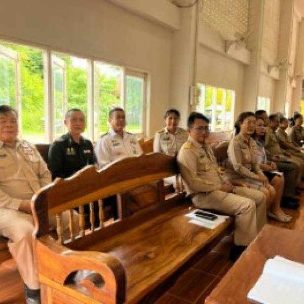 ปศุสัตว์อำเภอกุดจับ เข้าร่วมประชุม กำนัน ผู้ใหญ่บ้าน แพทย์ประจำตำบล  สารวัตรกำนัน  ผู้ช่วยผู้ใหญ่บ้านฝ่ายปกครอง  และผู้ช่วยผู้ใหญ่บ้านฝ่ายรักษาความสงบ อำเภอกุดจับ  ประจำเดือน กรกฎาคม 2569 พร้อมแจ้งข้อราชการด้านปศุสัตว์ให้ที่ประชุมทราบ 