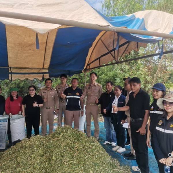 ลงพื้นที่ตรวจเยี่ยมติดตามความก้าวหน้าของกลุ่มเกษตรกรผู้ปลูกข้าวโพดอาหารสัตว์
