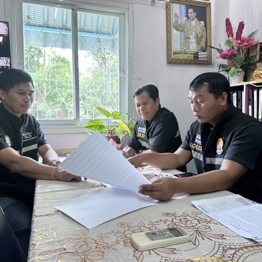 ติดตามความก้าวหน้าการดำเนินงานกิจกรรมแก้ไขปัญหาคุณภาพน้ำนมดิบของฟาร์มเกษตรกร