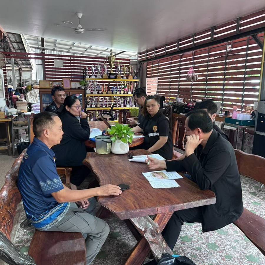 ติดตามงานโครงการอันเนื่องมาจากพระราชดำริ และโครงการธนาคารโค-กระบือเพื่อเกษตรกร ตามพระราชดำริ