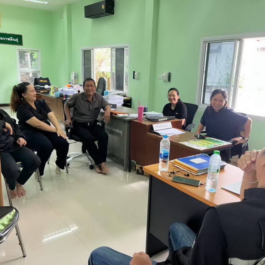 ติดตามงานโครงการอันเนื่องมาจากพระราชดำริ และโครงการธนาคารโค-กระบือเพื่อเกษตรกร ตามพระราชดำริ