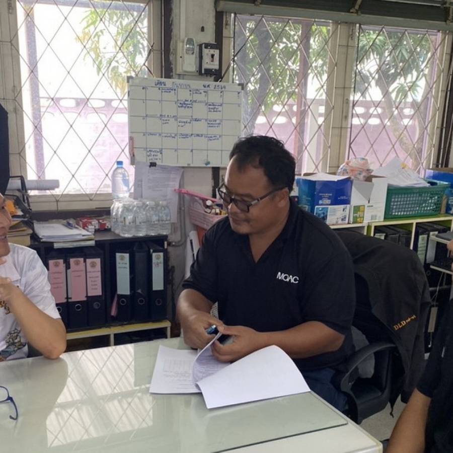 ติดตามงานโครงการอันเนื่องมาจากพระราชดำริ และโครงการธนาคารโค-กระบือเพื่อเกษตรกร ตามพระราชดำริ