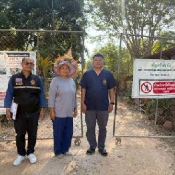 ปศุสัตว์อำเภอศรีธาตุ ดำเนินการตรวจติดตามมาตรฐานฟาร์มสุกร ตามกิจกรรมตรวจรับรองมาตรฐานฟาร์ม ประจำเดือน มกราคม 2569 