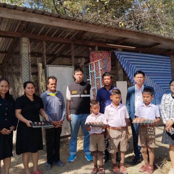 สนง.ปศจ.หนองบัวลำภู ตรวจเยี่ยมโครงการยกระดับการผลิตด้านปศุสัตว์  กิจกรรมส่งเสริมการเลี้ยงไก่ไข่ในโรงเรียน ประจำปีฯ ๒๕๖๙