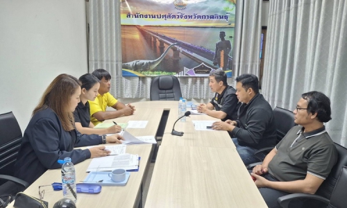 ตรวจติดตามงานด้านมาตรฐานสินค้าปศุสัตว์