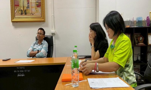 สำนักงานปศุสัตว์เขต 4 ร่วมประชุมเพื่อขับเคลื่อนการสร้างพื้นที่ปลอดโรคพิษสุนัขบ้าในพื้นที่ตำบลหนองบัว อำเภอเมืองอุดรธานี จังหวัดอุดรธานี
